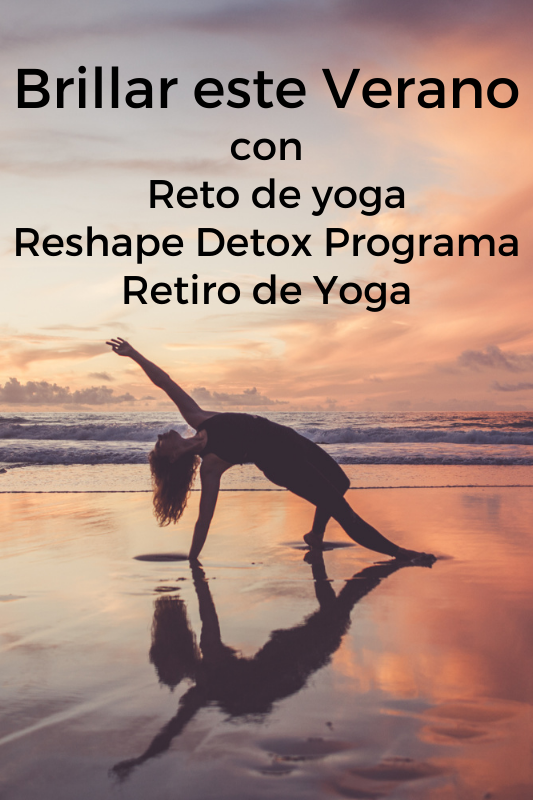 En Bikram Barcelona brilla este veranos con nuestro Reto de yoga, reshape detox programa y un retiro de yoga
